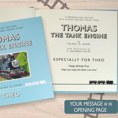 Personalised Thomas the Tank Engine First Edition Book Extra Image 1